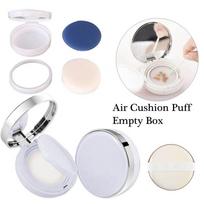 Travel Kit DIY  Air Cushion Mirror Case BB Cream Container Empty Box With Powder Puff Refillable