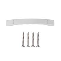 Polypropylene Door Entry Handle White Curved Grab Bar RV Accessory Support Handle  Automotive 1 pcs Handle
