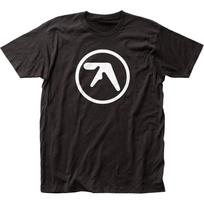 Aphex Twin Logo Mens T Shirt Music Classic Concert Rock Band Tee New Black XXL