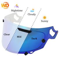 For Arai RX-7X/XD/NEO/ASTRO-GX Photochromism Visor Replacement - Anti-Scratch UV Shield,  Direct Fit Motorcycle Helmet Lens
