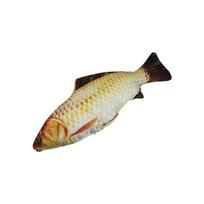 Flippity Fish Catnip Toy for Cat Pet Chew Mint Fish Toys Pillow Cat Scratch Board Scratching Post (as the picture,20cm)