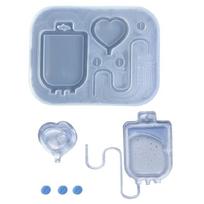 Nurse Hosipital Theme Silicone Mold Crystal Epoxy Shaker Filler Silicone Molds 1