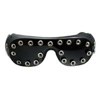 Punk Sunglasses with Rivet Studded 2000s Eyeglasses for Dark Aesthetic in Various Event Evening Party Street Photography 1