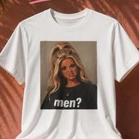 Funny Men? Funny Meme Face T-Shirt,Graphic T-Shirt, Viral Meme Tee, Sarcastic Women's Shirt, Trendy Humor Gift, Funny Expression Tee XL