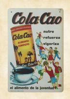 Cola Cao Nutre Refuerza Vigoriza metal tin sign apartment decor 20x30cm（7.8x11.8inch）