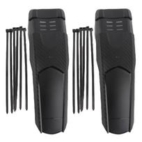 1 Pair 29*9cm Bicycle Splash Guard PP Bike Mudguard Durable Mountain Bike Mudguard  Mountain Biking 1 Pair