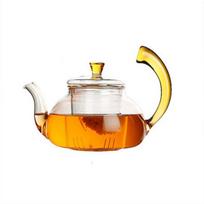 Glass Teapot 600ml Open Handle Pot Creativity Teaset TeaTet Infuser Teaware Borosilicate Glass Teapot Drinkware | teapots