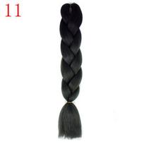 Plaukų priauginimai Sintetiniai karščiui atsparūs nėrimo nerijos Ombre Jumbo Braiding plaukų priauginimai