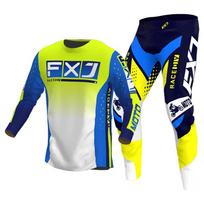 Motocross Jersey & Pant Kits lenktynių kostiumas Racer Gear Set Off-road MX Enduro MOTO Vyriški rinkiniai Moterų kalnų kalnų motociklų kombinacija XL-36
