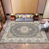 Luxury Persian Easy Clean Carpet for Living Room Turkey Style Home Decor Large Size Rug Non-slip Entrance Door Mat Customizable 60*90cm