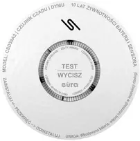 DŪMŲ IR ANGLIES MONOKSIDO (CO) DETEKTORIUS CSD-39A2 EURA