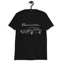 1972 Barracuda Muscle Car Art Cuda Classic Cars TShirt 100 Cotton ONeck Short Sleeve Summer Casual Mens Tshirt Streetwear S
