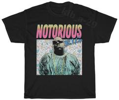 Notorious BIG Biggie Smalls 90s Rap Hip Hop Vintage Tee Unisex T-Shirt S įvairiaspalvis