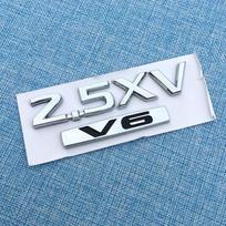 ABE4  2.5XV 350JM 2.5XL 230JK 250XV V6 TEANA letter badge car stickers For Nissan Teana displacement label body trunk decorate logo