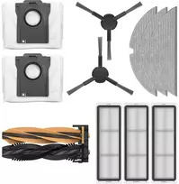 Siurblys - Dreame D20 Plus TroboWave DuoBrush, 3 Filtrai, 3 Šluostės