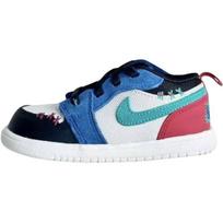 Air Jordan 1 Alt Se Comfortable Durable Low Top Walking Shoes Baby sneaker White Blue Black IO2064-401 25