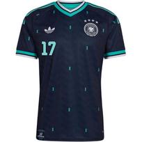 Adidas Originals Germany 2026 World Cup National Team Wirtz 17 Away Fan Version Quick-Dry Short Sleeve Football Shirt Unisex shirts JN2074-17 S