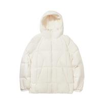 Li Ning Trend Sports Series Solid Color Zipper Hooded Versatile Casual Down Jacket Unisex outerwear AYMV319-1 M