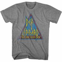 Def Leppard Primary Triangle TShirt S