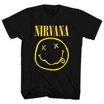 Nirvana Yellow Grunge Face T Shirt XL