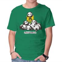 Unisex Crew Neck T-Shirt Pandemic Graphic Short Sleeve Casual Tee L