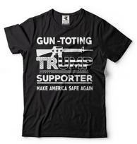 Donald Trump President T Shirt 2nd Amendment Patriotic Pro Gun Trump T shirt XL