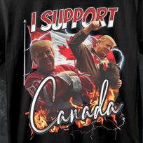Funny Donald Trump Canada T-shirt: Canadian Meme Tee L