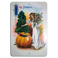 Enchanting Halloween Magic A Jolly CelebrationAluminumtin sign 20x30cm（7.8x11.8inch）
