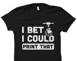 Printer Shirt. 3d Printer Gift. 3d Printer Shirt. 3d Printing Gift. 3d Print Lover Shirt. 3d Print Lover Gift. 3D Printing Outfit #OS3335 XL