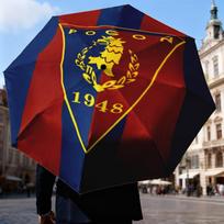 Pogoń Football Crest Umbrella Folding umbrella, automatic umbrella 8-Frame for Travel, camping Use Gift for Halloween Christmas