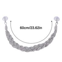 Hermit Crab Climbing Jute Rope Ladder Reptile Tank Terrarium Accessories Lizard Gecko Climbing Jute Rope Ladder Hermit Crab Toys pilka spalva