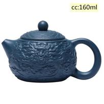 Teapot Purple Clay Teams Dragon Pattern Xishi Pot Beauty Teapot Gifts | teapots