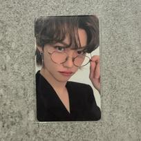 STRAY KIDS Kids Felix CLIO Glasses Office Photo Card Poka