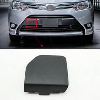 Priekinio buferio vilkimo kablio apdailos dangčio dangtelio priekabos dangtelis, skirtas Toyota Vios Yaris sedanui 2014 2015 2016 m.
