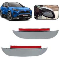 VEHICODE šoninis veidrodėlis, apsauga nuo lietaus, automobilio priedai, skirti Toyota RAV4 2019-2024 2023 2022 2021 2020 lietui atsparus skydelis galinio vaizdo veidrodžio dangtelio dangtelis Antakiai