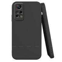 Skirta Xiaomi Redmi Note 12 Pro 4G dėklas Redmi Note 12 Pro 4G dangtelis Funda Atsparus smūgiams skysto silikono dėklas Redmi Note 12 Pro Note 12 Pro 4G juoda