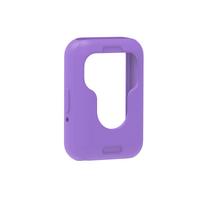Protective Case For Samsung Galaxy Fit 3 SM-R390 SmartWatch Cover Shell TPU Replacement Galaxy Fit3 Shockproof Soft Clear Cases only  case violetinė
