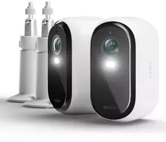 Šakotuvas Arlo Essential 3 HD Sicherheitskamera Weiß 2er Set 2MP (1920x1080), WLAN, Akku, Indoor/Outdoor, Intelligente Erkennung