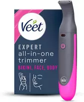 Veet moteriškas elektrinis daugiafunkcis USB įkraunamas trimeris, atsparus vandeniui, Expert