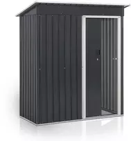 Juskys Sodo namelis 164x88x182 cm Pilkas metalas