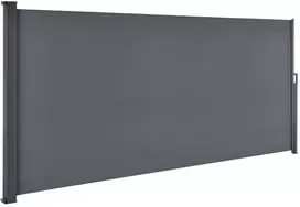Juskys Šoninė markizė Dubai 500x160 cm Tamsiai pilka