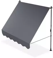Juskys Klamperio markizė Kapstadt 200x120 cm pilka