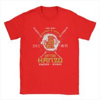 Hattori Hanzo Sword Logo Kill Bill T-Shirt Men Fashion Cotton Tee Shirt Crew Neck Short Sleeve T Shirt Plus Size Clothes S