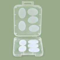 Anti-Slip Silicone Bra Strap Pads with Velcro Oval 10 stickers/box balta