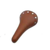 Bicycle Saddle Soft Pu Leather Road Bike Rivet Seat Cushion Racing Saddle Cover Comfortable Waterproof Vintage Cycling Saddle[HsSs] ruda