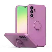 Žiedo Laikiklis Magnetiniai Telefonų dėklai Skirti Samsung Galaxy A57 A37 A56 A36 A55 5G A54 A35 A16 A15 A17 Atsparus smūgiams Skysto Silikono Dangtelis A53 5G