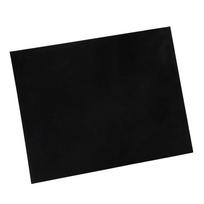 FLEOR 1Pc Self-adhesive Acoustic Guitar Pickguard Blank Material Sheet Scratch Plate 200x170x0.65mm for Acoustic Guitar Parts black