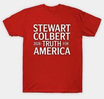 Jon Stewart & Stephen Colbert 2028 T-Shirt S