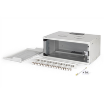 Digitus SOHO Pro network set, 483 mm (19"), 4U, 540 x 400 mm | DN-49200-SET | Light Grey