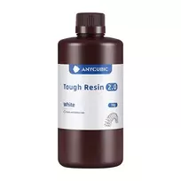 AnyCubic Tough Resin 2.0 – Balta, mažo kvapo, didelio stiprumo 3D spausdinimo derva